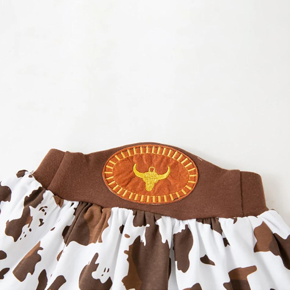 4/5 pièces ensemble filles Cowboy jeu de rôle jupe vêtements gilet ensemble jupe ensembles enfants p