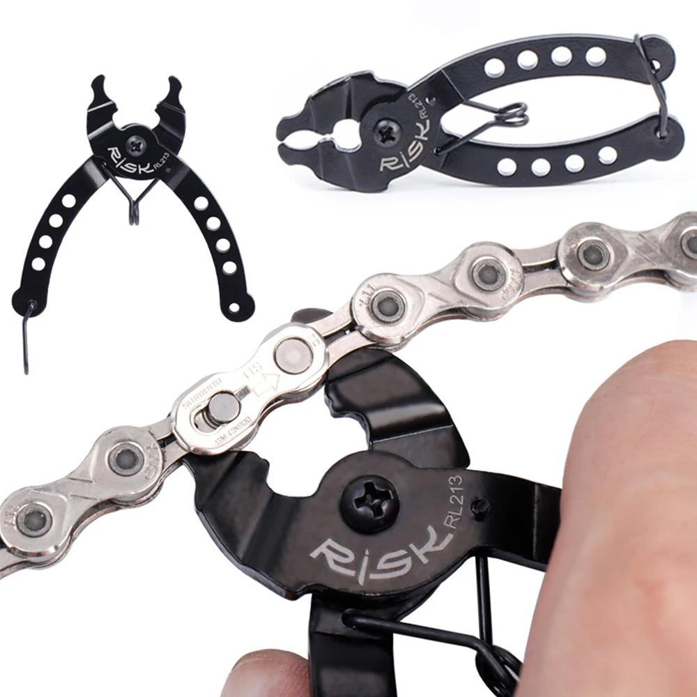 Risque chaîne de vélo Mini chaîne de VTT lien rapide outil de jauge de vélo étriers mesure vis chaîn