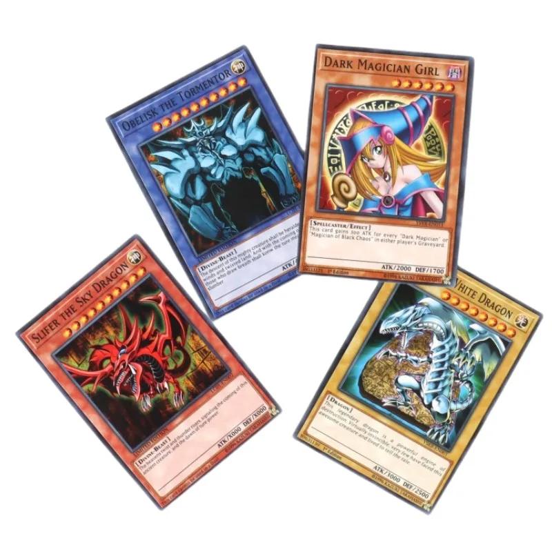 66 pièces/boîte anglais Yu Gi Oh cartes jeu à jouer commerce bataille Carte magicien foncé Collectio