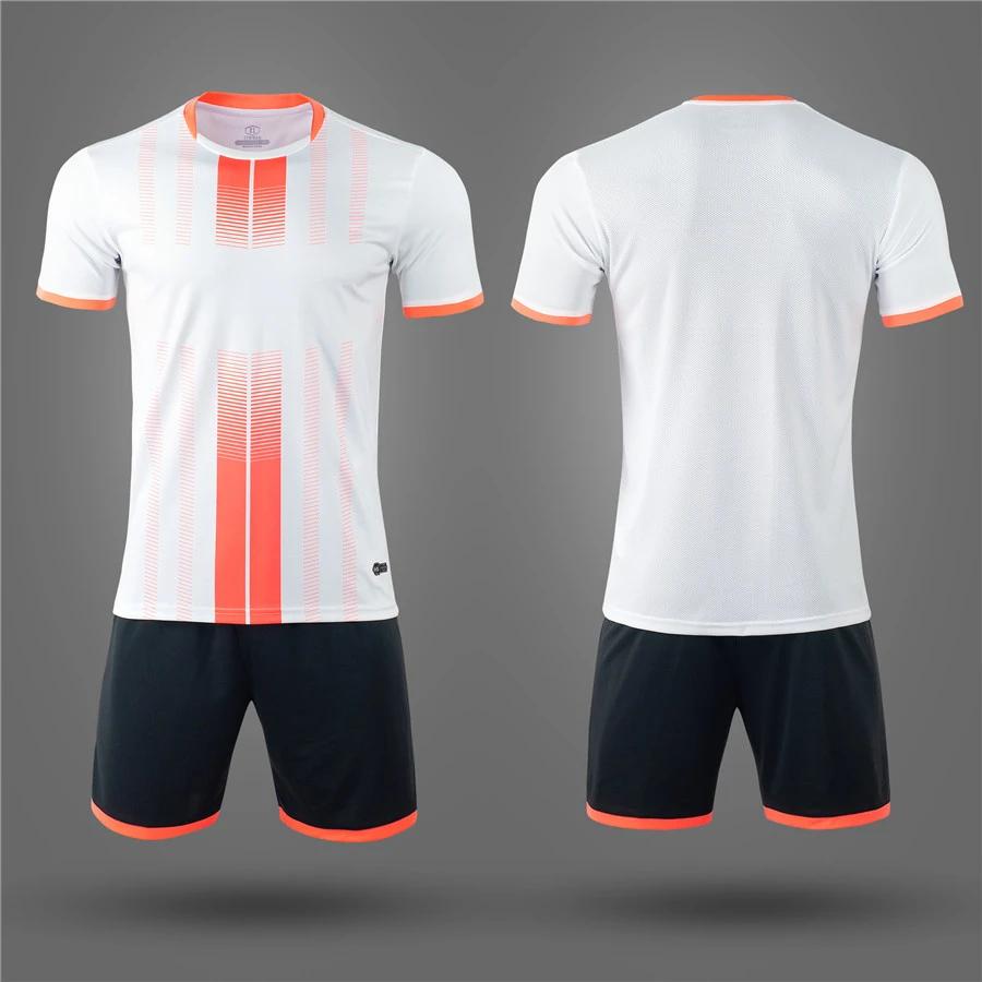 Ensemble de Football pour hommes, femmes et enfants, uniforme de volley-ball à manches courtes, mail