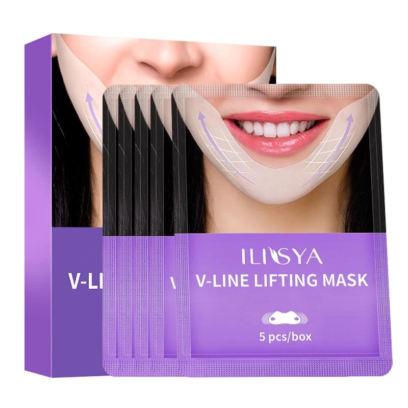 Ilisya-Masque facial raffermissant en forme de V, raffermissant, raffermissant, raffermissant, hydra