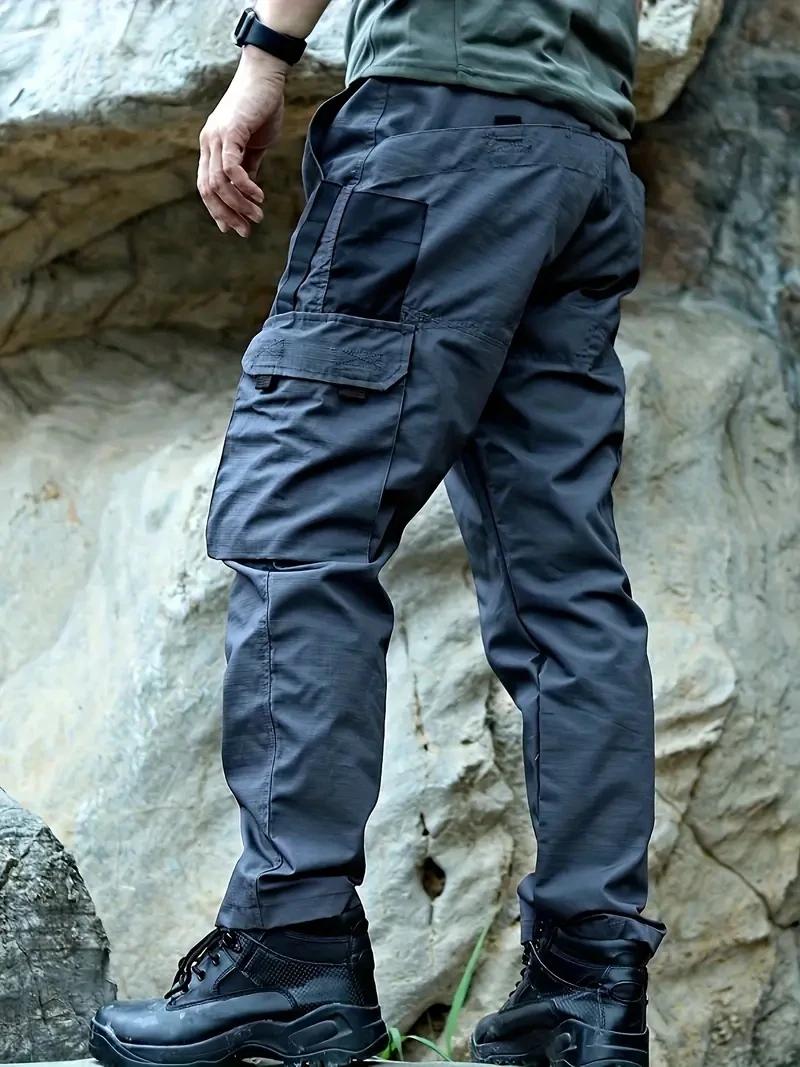 DulPants-Pantalon cargo imperméable pour homme, résistant à l'usure, multi-poches, extérieur, Skip F
