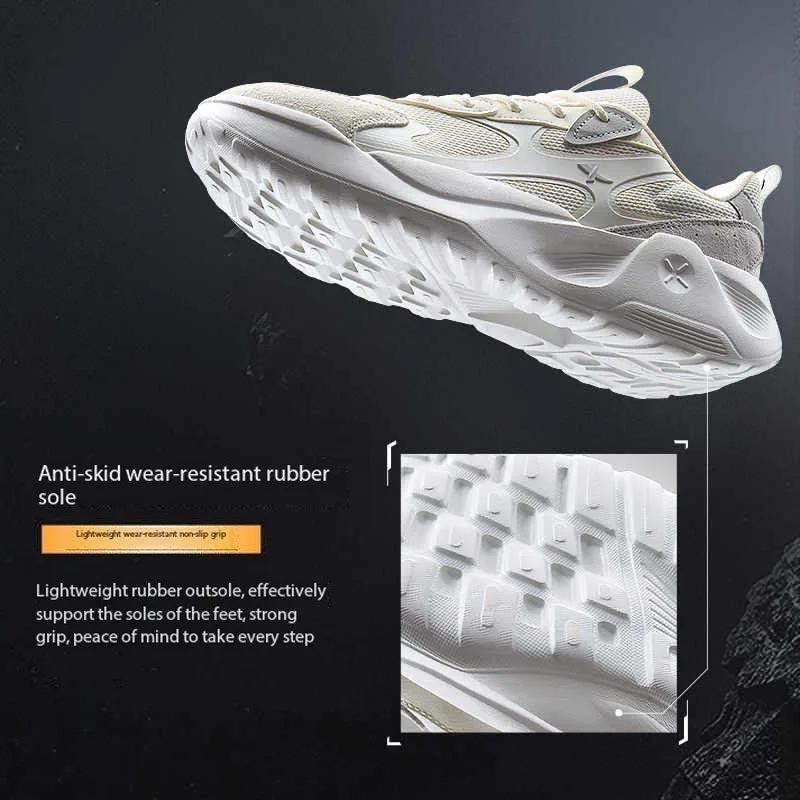 Baskets Xtep Starfall Lite Femmes - Chaussures de Sport Légères Confortables Semelle Optique Printemps 2025