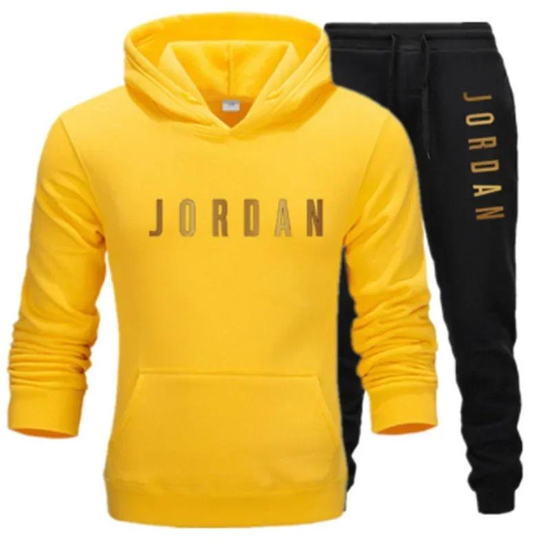 Gran oferta de primavera de la temporada, Sudadera con capucha forrada de lana conjunto informal sud