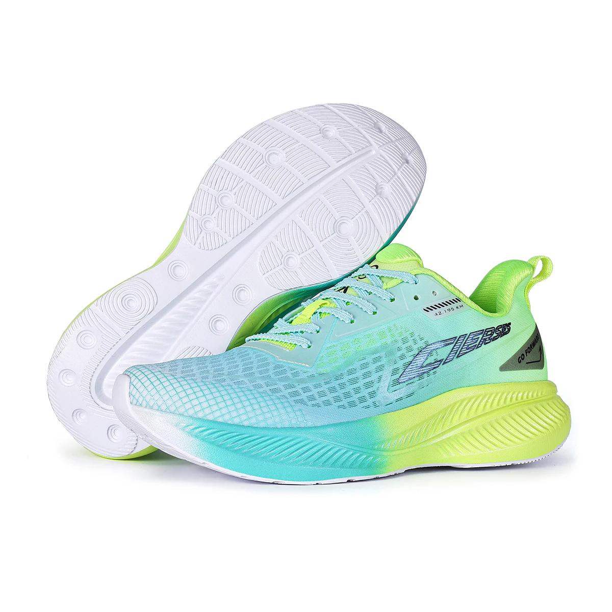 Chaussures de course CIERSE lacets hommes femmes baskets sport athlétisme plein air raprunners