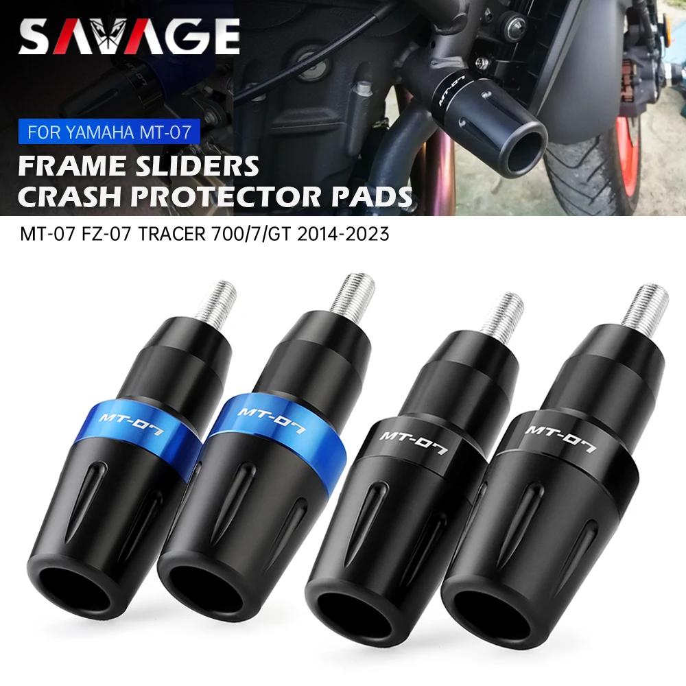 Protecteur de cadre coulissant pour YAMAHA MT07 2014 – 2025 FZ07 Tracer 700/GT 7, accessoires de mot