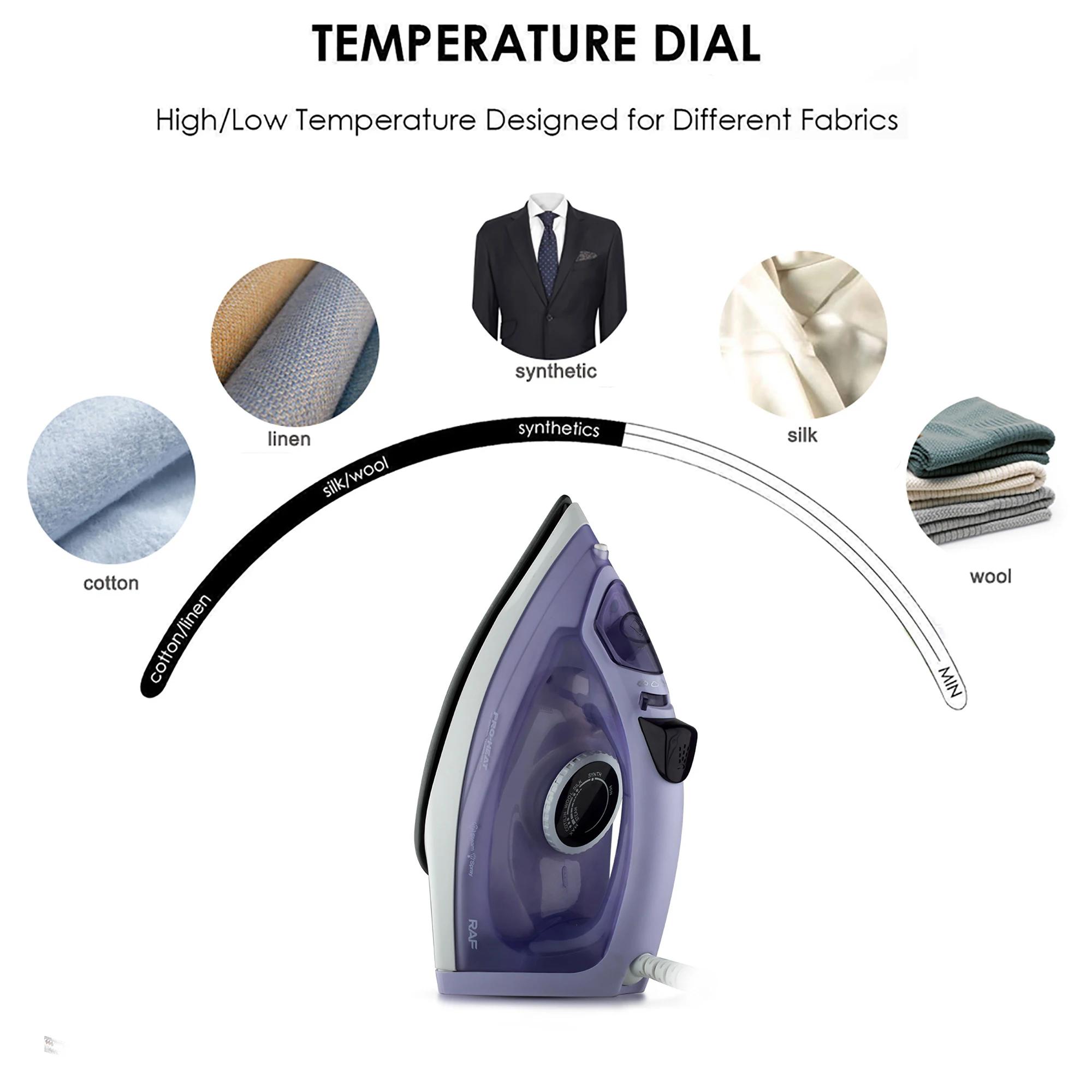 Fer électrique Portable Mini vêtement vapeur fer à vapeur pour vêtements fer réglable semelle en cér