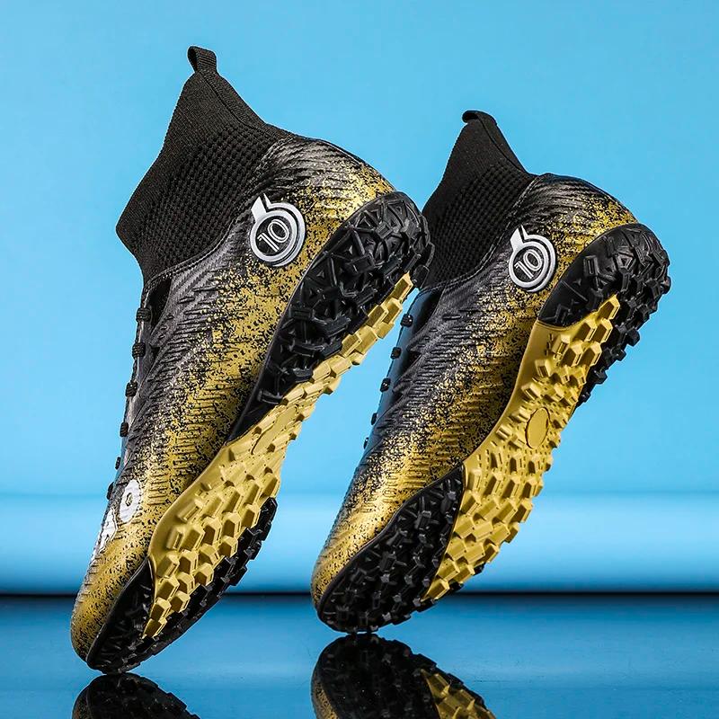 Hommes chaussures de Football enfants bottes de Football femmes crampons de Football professionnel C