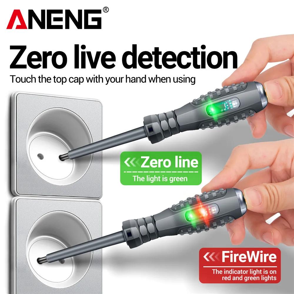 ANENG B05 mot/tournevis croisés indicateur d'ampoule néon compteur stylo électrique isolé électricie