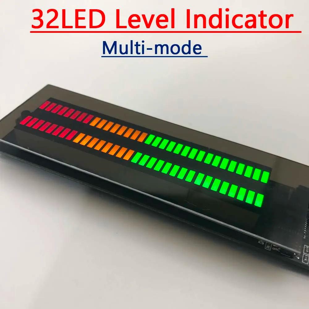 Indicateur de niveau multi-mode 32led, affichage du spectre musical, lumière d'ambiance, lampe de ry