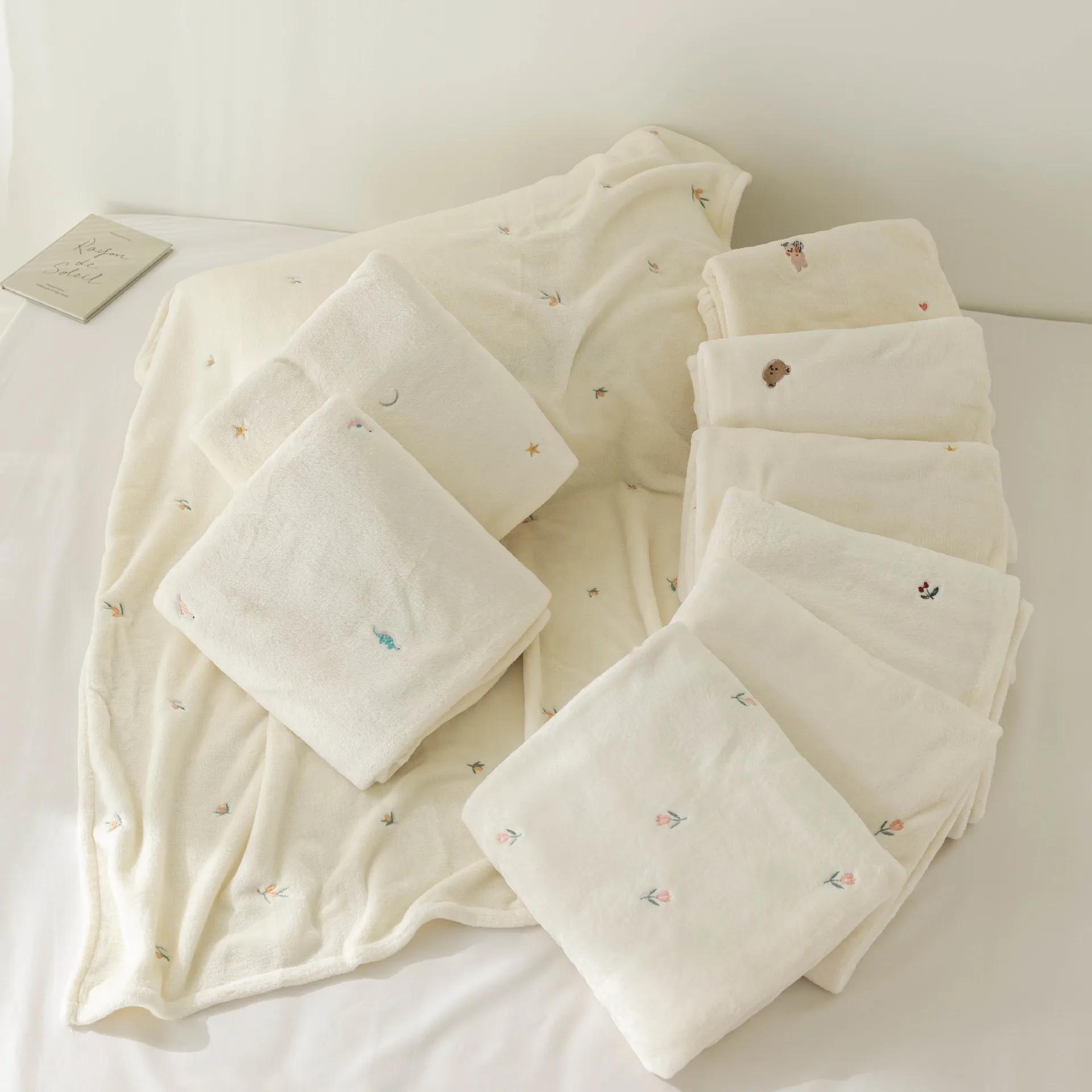 Couverture polaire pour bébé, couverture d'emmaillotage pour nouveau-né, automne et hiver, douce et