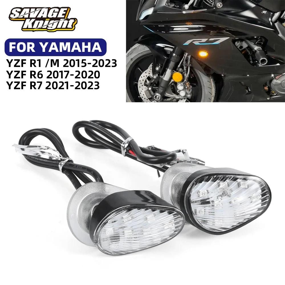 Invisible YZF R7 Clignotant De Moto LED Clignotants Lumière Pour YAMAHA YZF R6 R7 R1 R1M Clignotant