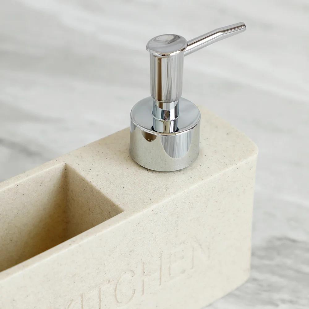 Accessoires de cuisine modernes ensemble distributeur de savon liquide distributeur de savon pour le