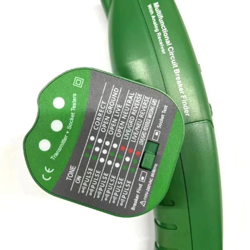 Détecteur de disjoncteur automatique MS5902, testeur de prise de fusible, spécification européenne 2