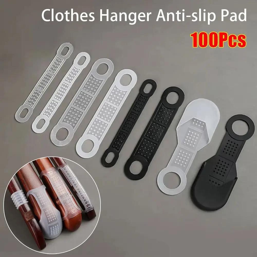 100 pièces vêtements suspendus accessoires cintre anti-dérapant tapis coupe-vent cintre bande élasti