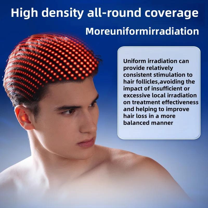312 laser bonnet de cheveux chapeau pour cheveux growt casquette de thérapie par la lumière rouge ca