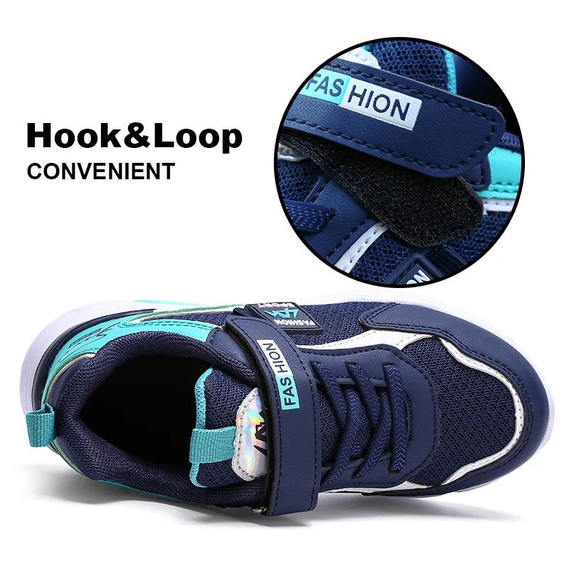 Baskets en maille respirante pour enfants, chaussures de sport décontractées pour enfants, chaussure