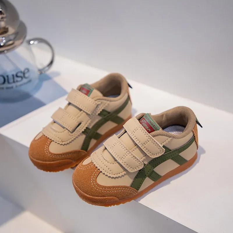 Baskets pour enfants garçons filles semelle souple antidérapant décontracté étudiant chaussures de c