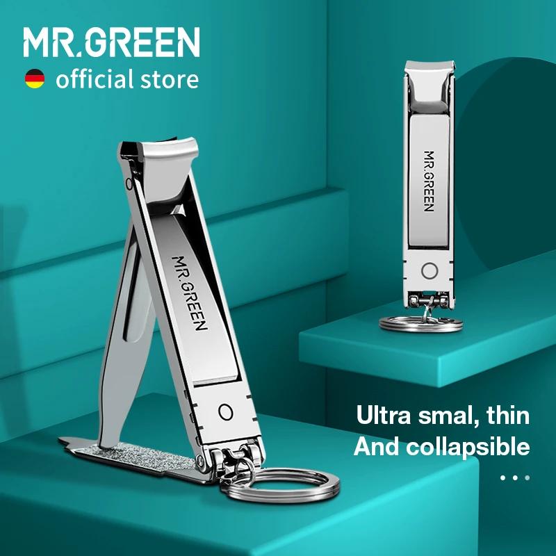 MR.GREEN-Coupe-Ongles Ultra-Mince, Pliable, Portable, Ciseaux de Voyage, Coupe-Ongles, Outils de Man