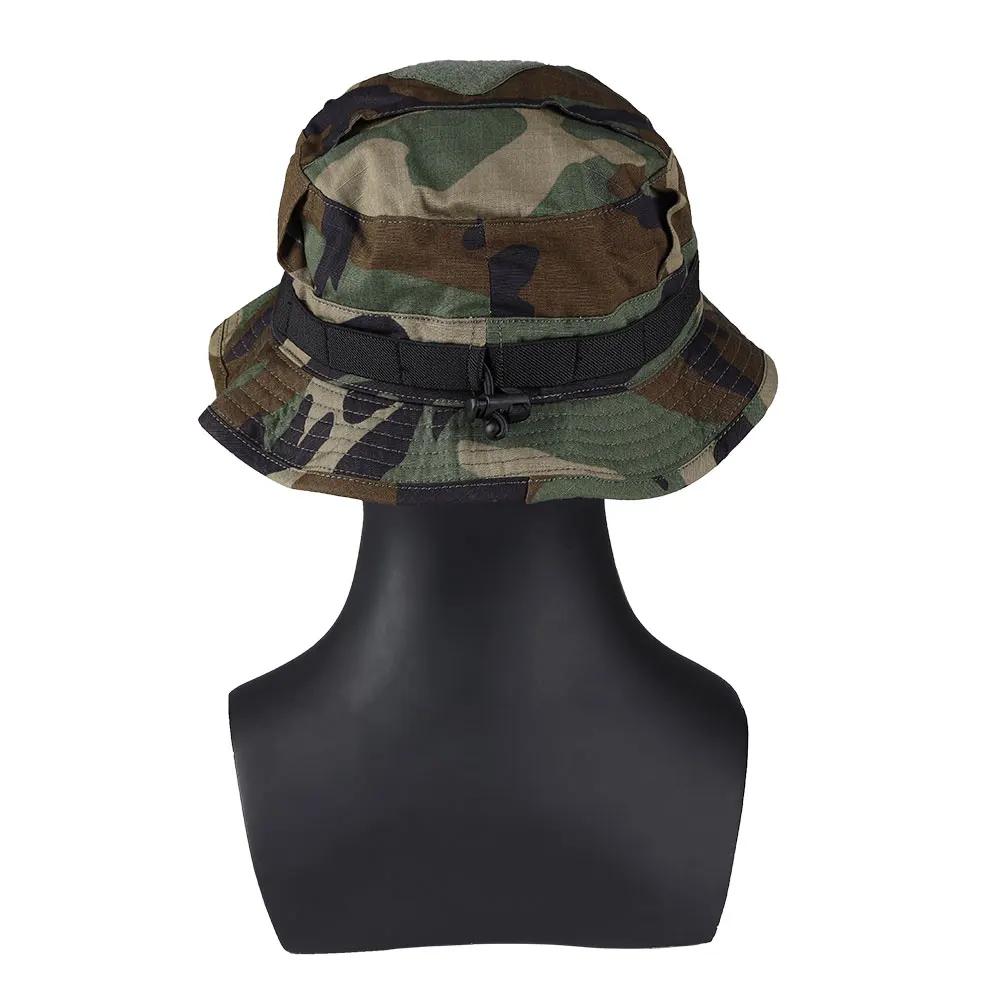 Emersongear – chapeau Boonie tactique d'été à bord court, casquette ronde camouflage pour Sports de