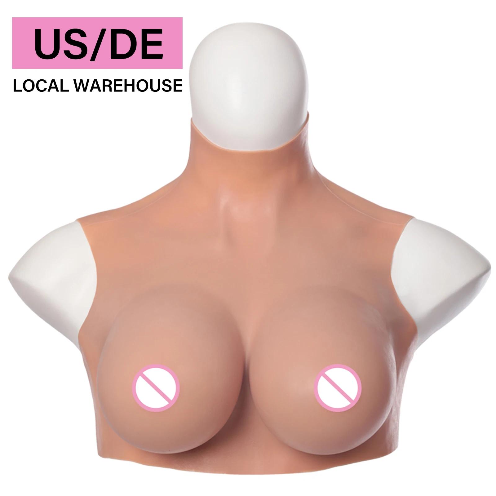 Faux Seins Artificiels en Silicone, Formes Réalistes, pour Crossdresser, Shemale Drag Queen, Transge