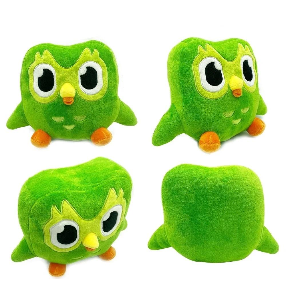 Belle peluche Duo verte duo le hibou, jouet en peluche de dessin animé, Animal en peluche doux, poup