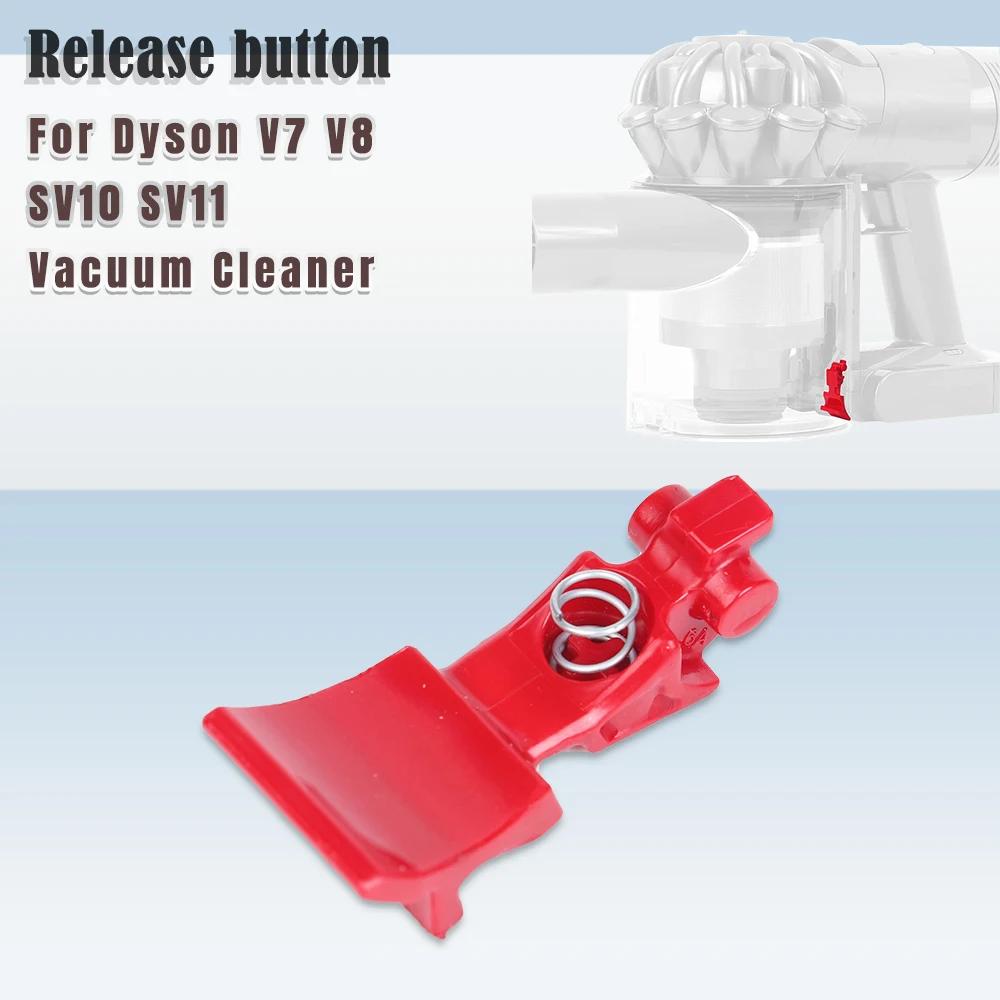 Bouton de verrouillage du bac à poussière de remplacement pour aspirateur Dyson V7 V8 SV10 SV11, ver
