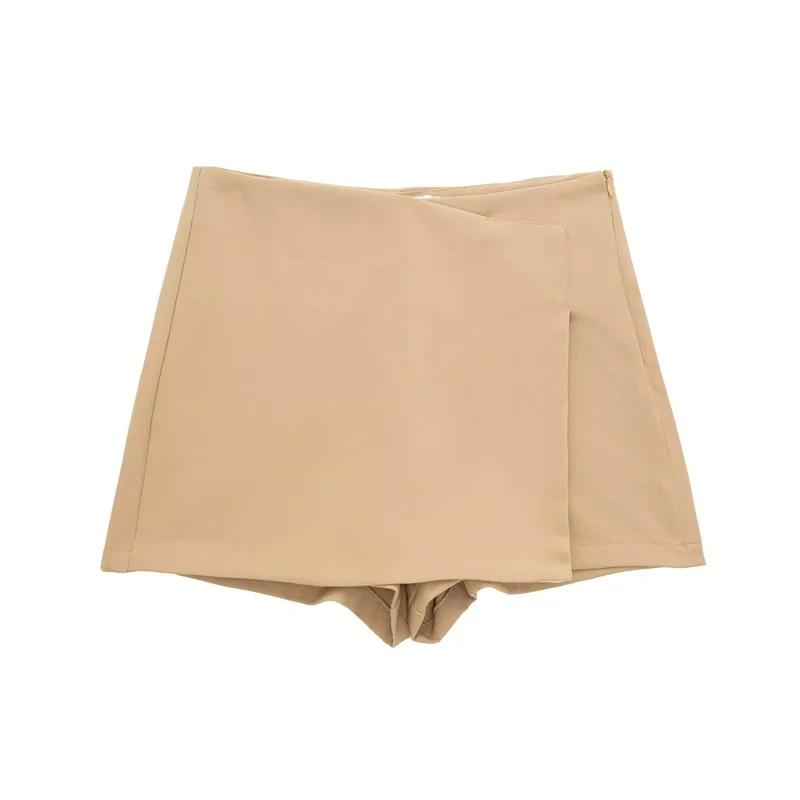 HXAO Shorts femmes 2024 noir blanc Mini shorts femmes Shorts taille haute Micro jupe décontractée Sh