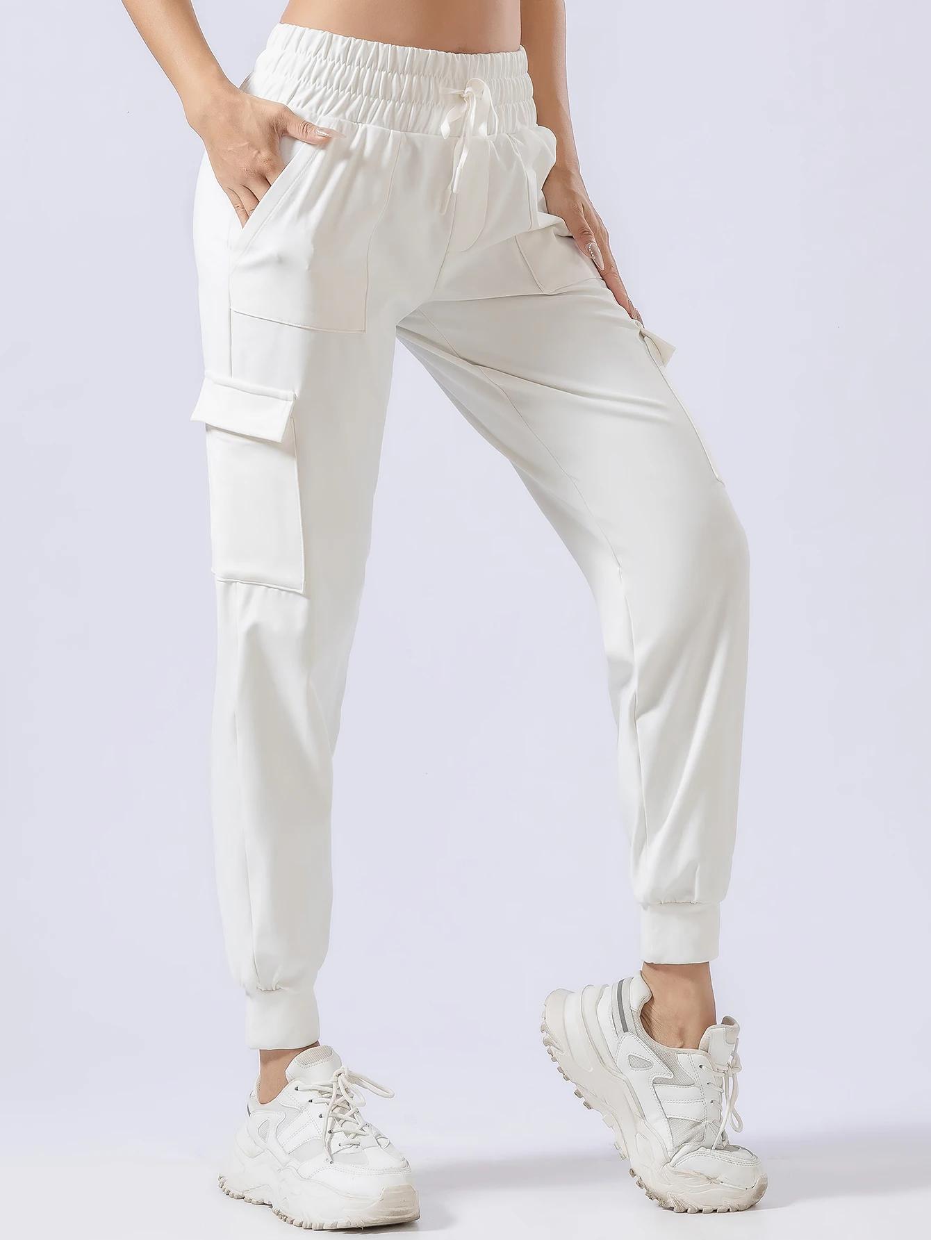 Pantalon survêtement épais polaire femme ample décontracté grande taille pieds groupés hiver 2024