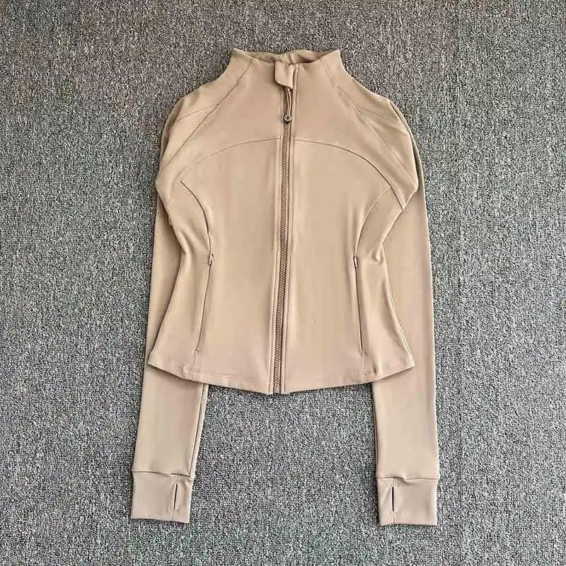 Veste de sport haut de gamme pour femmes, pour course à pied, fitness, exercice, avec col montant, m