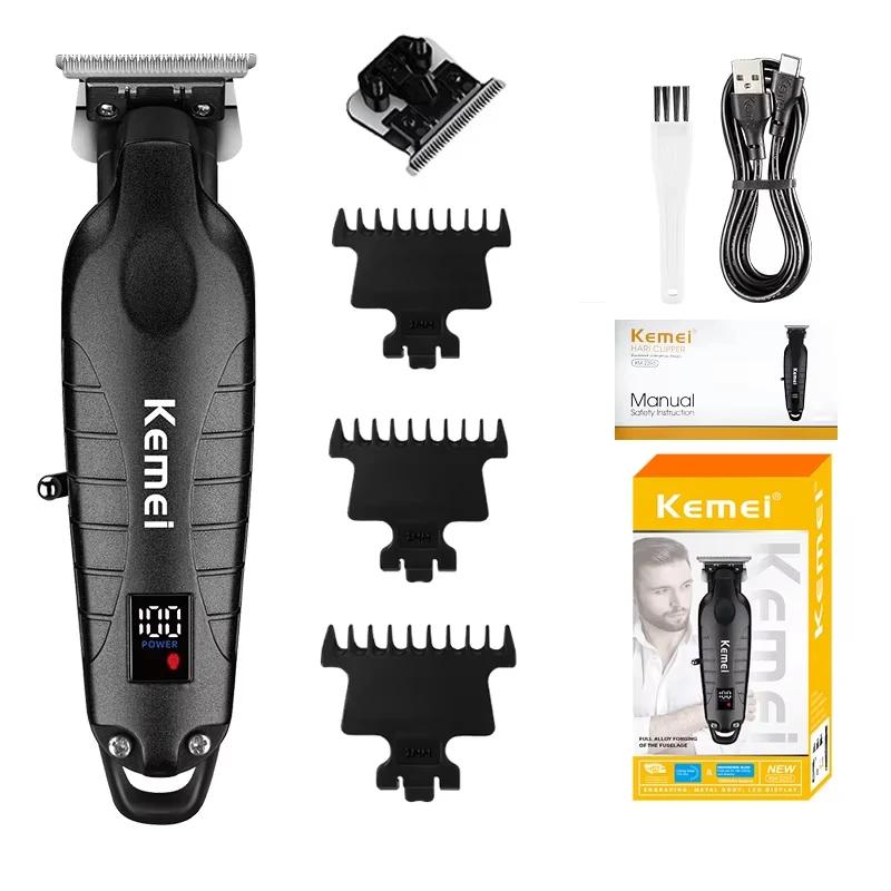 Kemei KM-2293 Machine de coupe de cheveux professionnel Rechargeable barbier tondeuses à cheveux éle