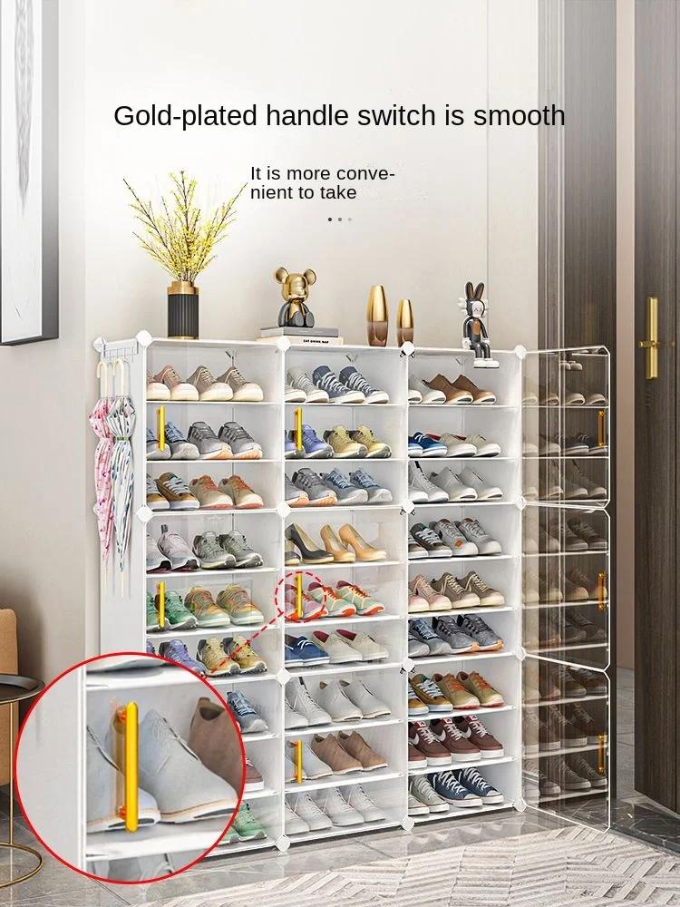 Meuble à chaussures T1 pour salon, meuble de couloir de maison moderne, étagère de rangement pour ch