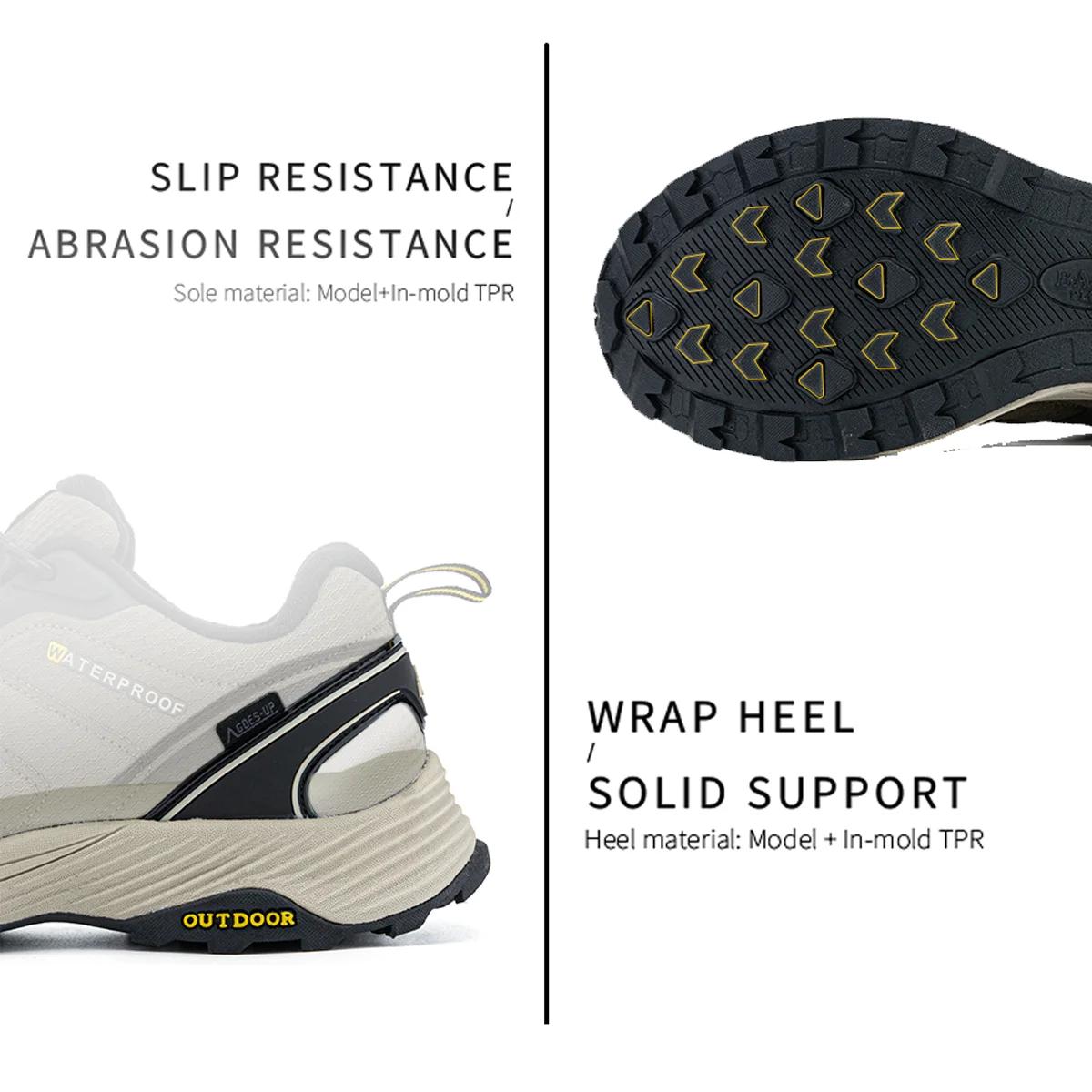 Chaussures randonnée homme Baasploa : qualité supérieure pour trekking, escalade imperméable