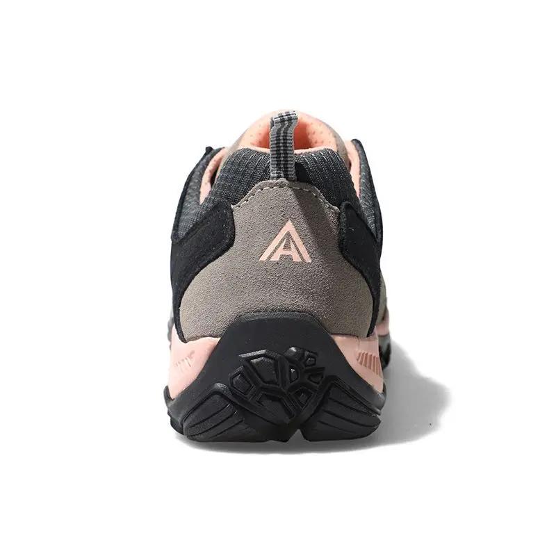 Chaussures de trekking imperméables HUMTTO pour femmes - Baskets cuir hiver 2024