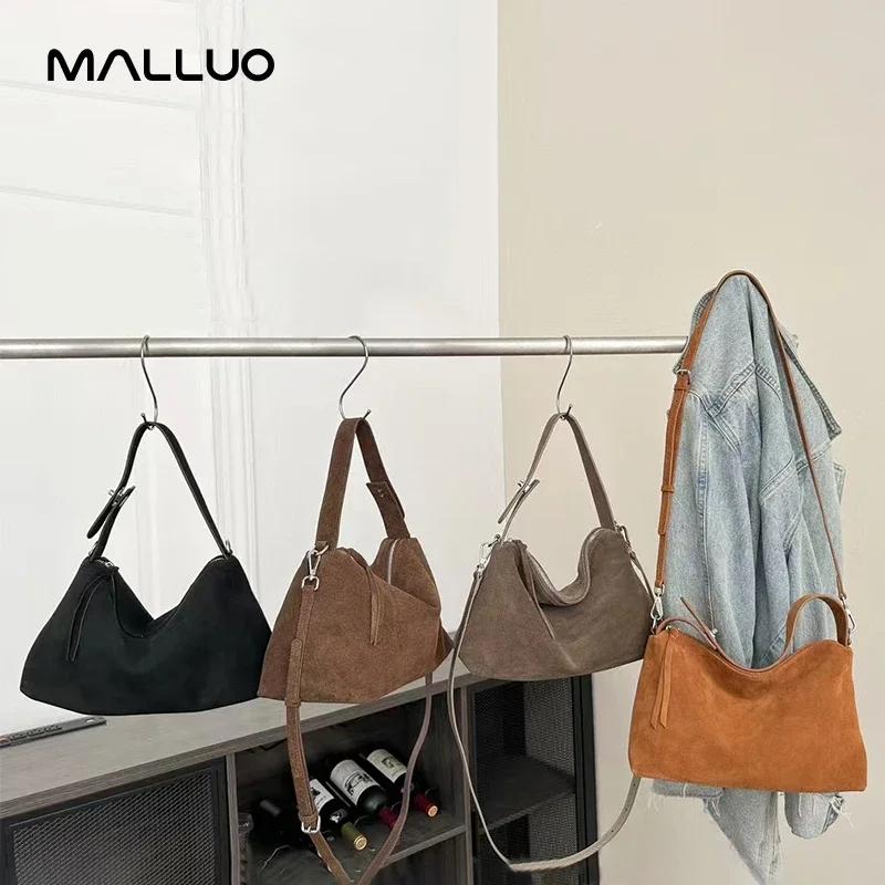 Sacs à bandoulière en cuir de vache en daim pour femmes, grand fourre-tout Boston en daim souple et