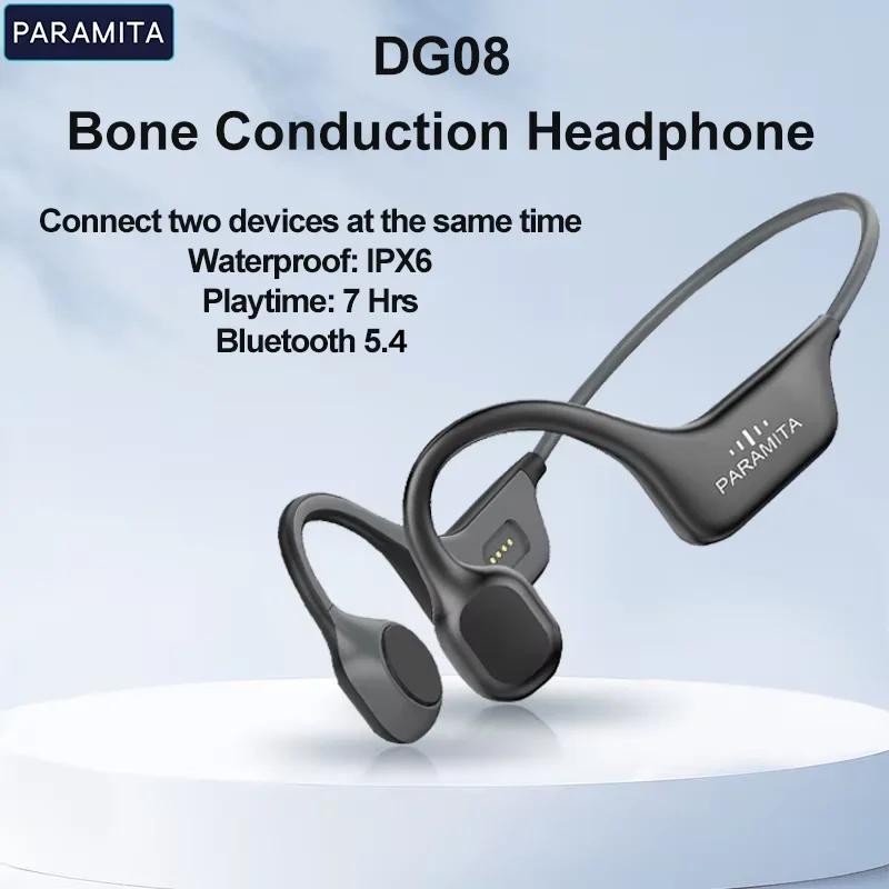 PARAMITA-Écouteurs sans fil Bluetooth Real Sophia Conduction, casque de sport étanche avec micro pou