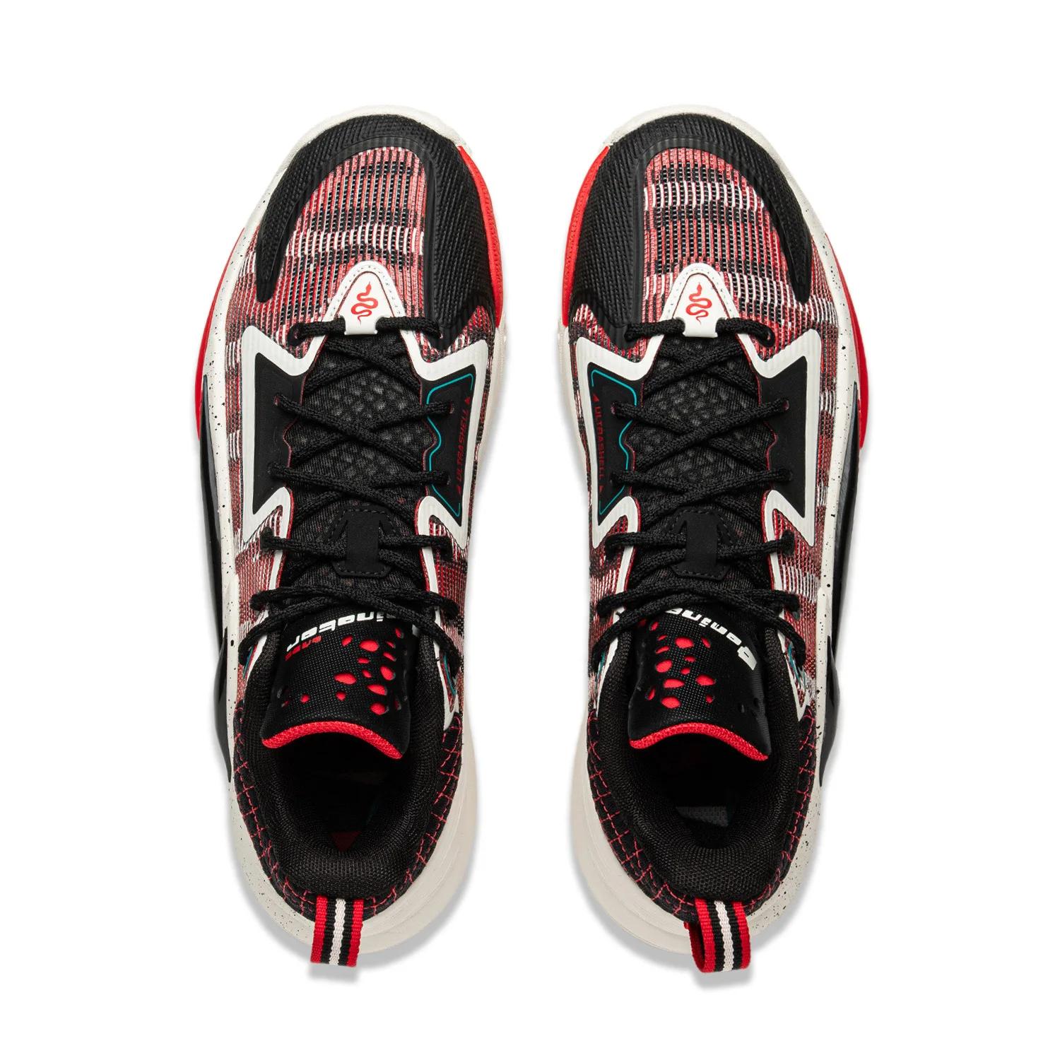 Li-Ning BAD5 DOMINATOR I Chaussures de basket-ball d'extérieur pour hommes BOOM Cushion Stable Suppo