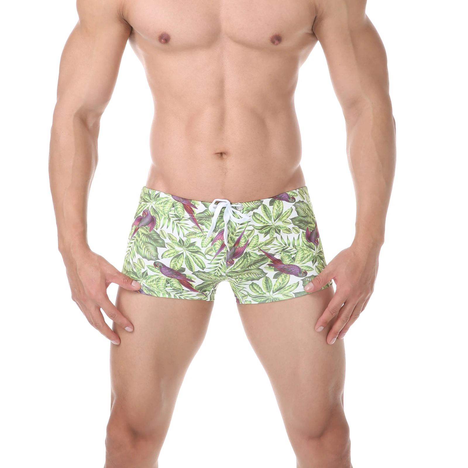Hommes maillots de bain boxeurs de bain maillot de bain Sexy maillots de bain Shorts maillots de bai