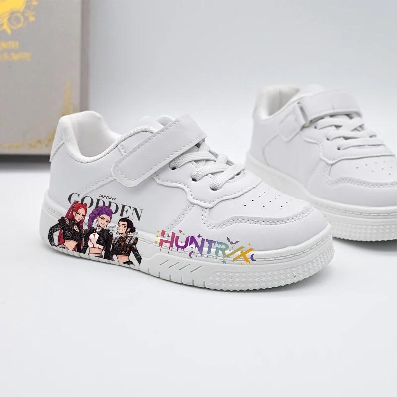 Chaussures décontractées pour enfants 2026, nouvelles baskets KPOP blanches pour garçons et filles,