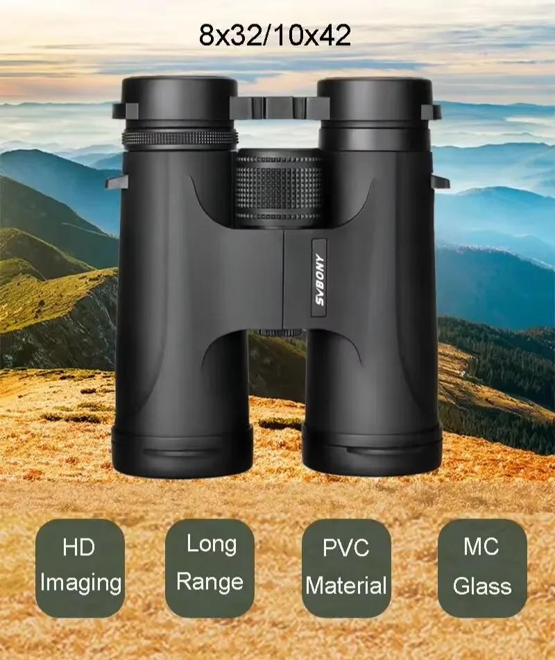 Svbony F9333A/F9333B jumelles 10X42/8X32 télescope puissant professionnel HD longue portée équipemen