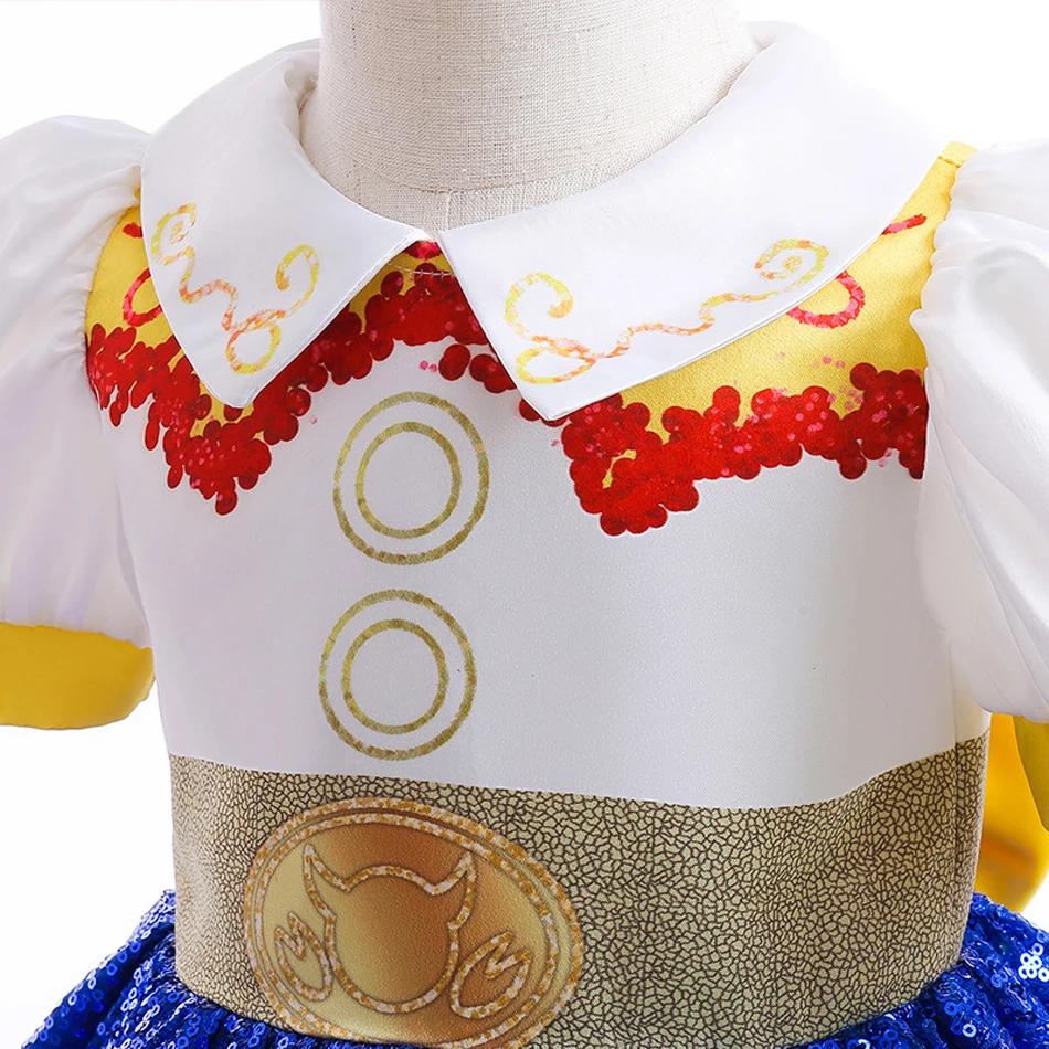 Déguisement Woody pour Halloween, robe de Cosplay Jessie pour garçons et filles, ensembles fantaisie
