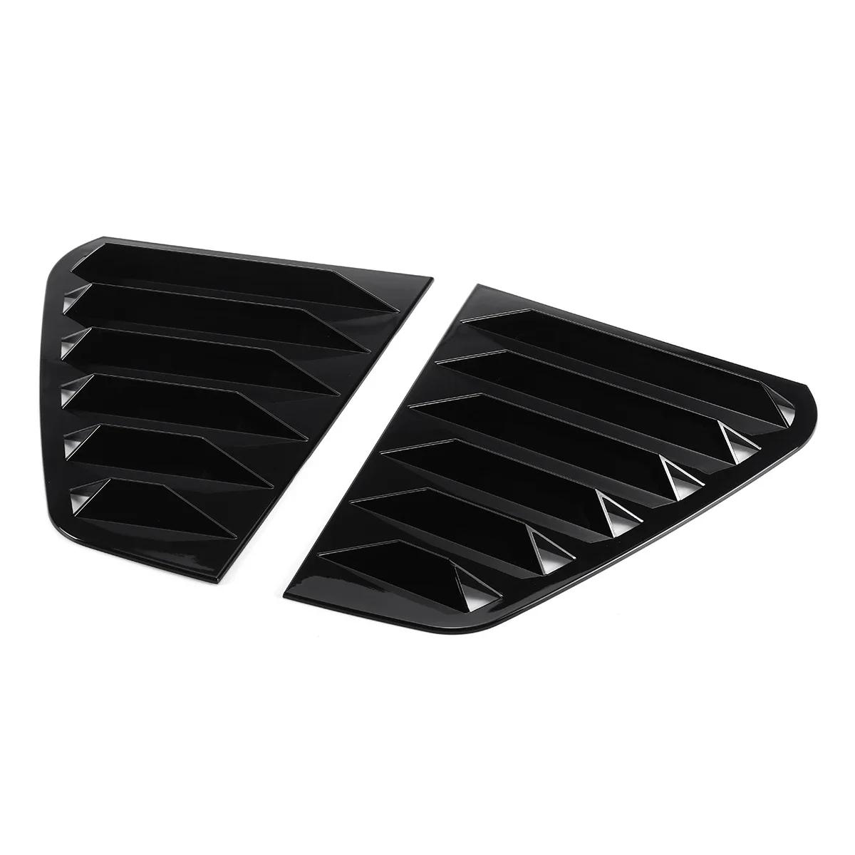 Garniture de couverture de volet de fenêtre arrière de voiture, 2 pièces, pour VW GOLF MK 6 MK 7 GOL