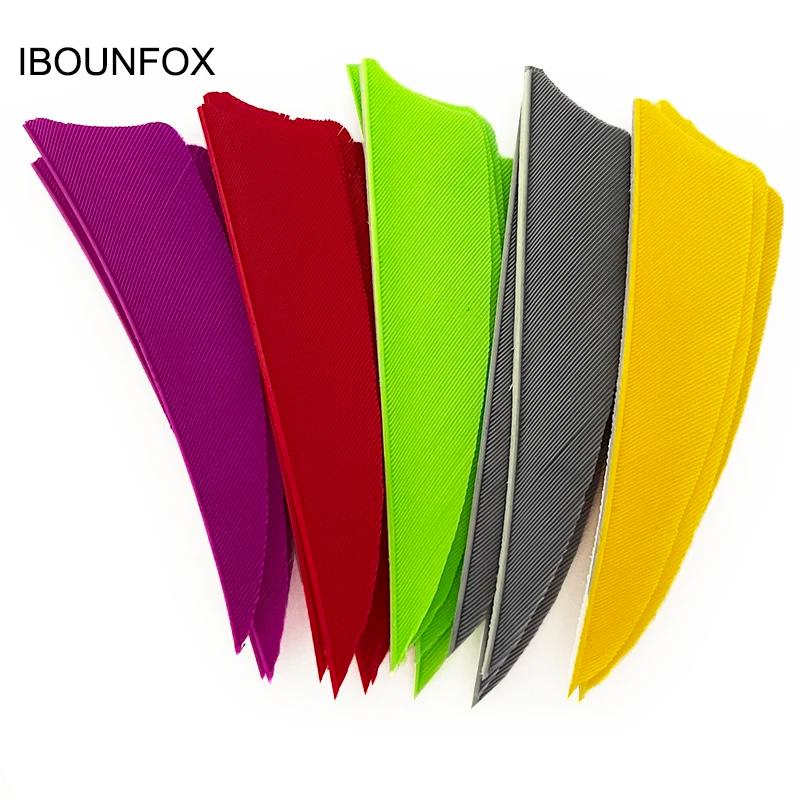 50 pièces 3 pouces tir à l'arc Fletches plume flèche Fletching plumes de dinde naturelles bricolage