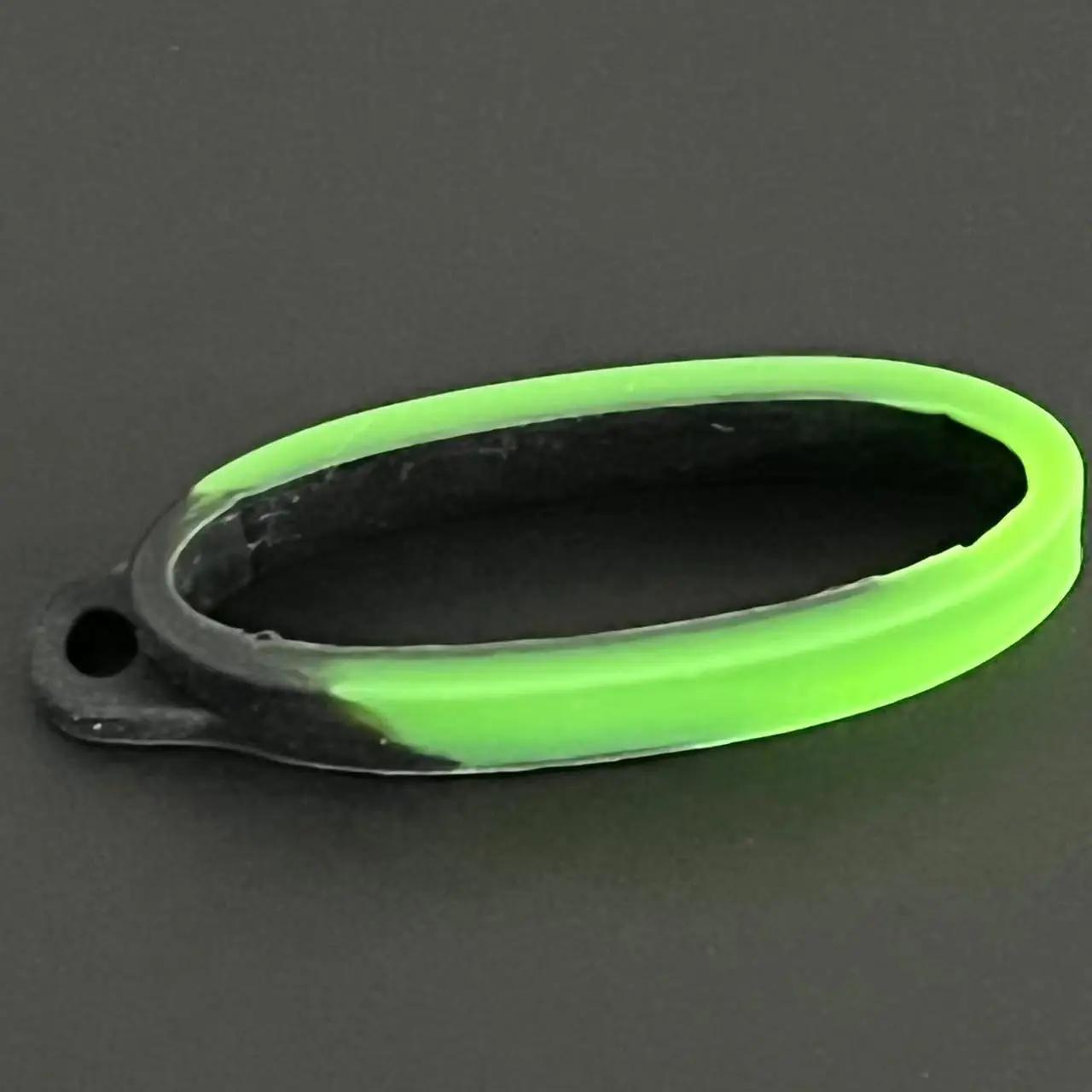 Anneau de lanière en Silicone de 40mm, avec trou pour boîte, accessoires de tige mécanique, boucle d