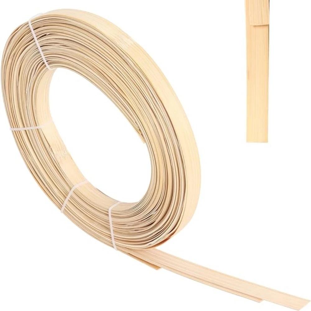 Noyau de bambou plat de 10 mètres, bande de bambou naturel de 5mm/8mm/10mm pour la réparation de cha