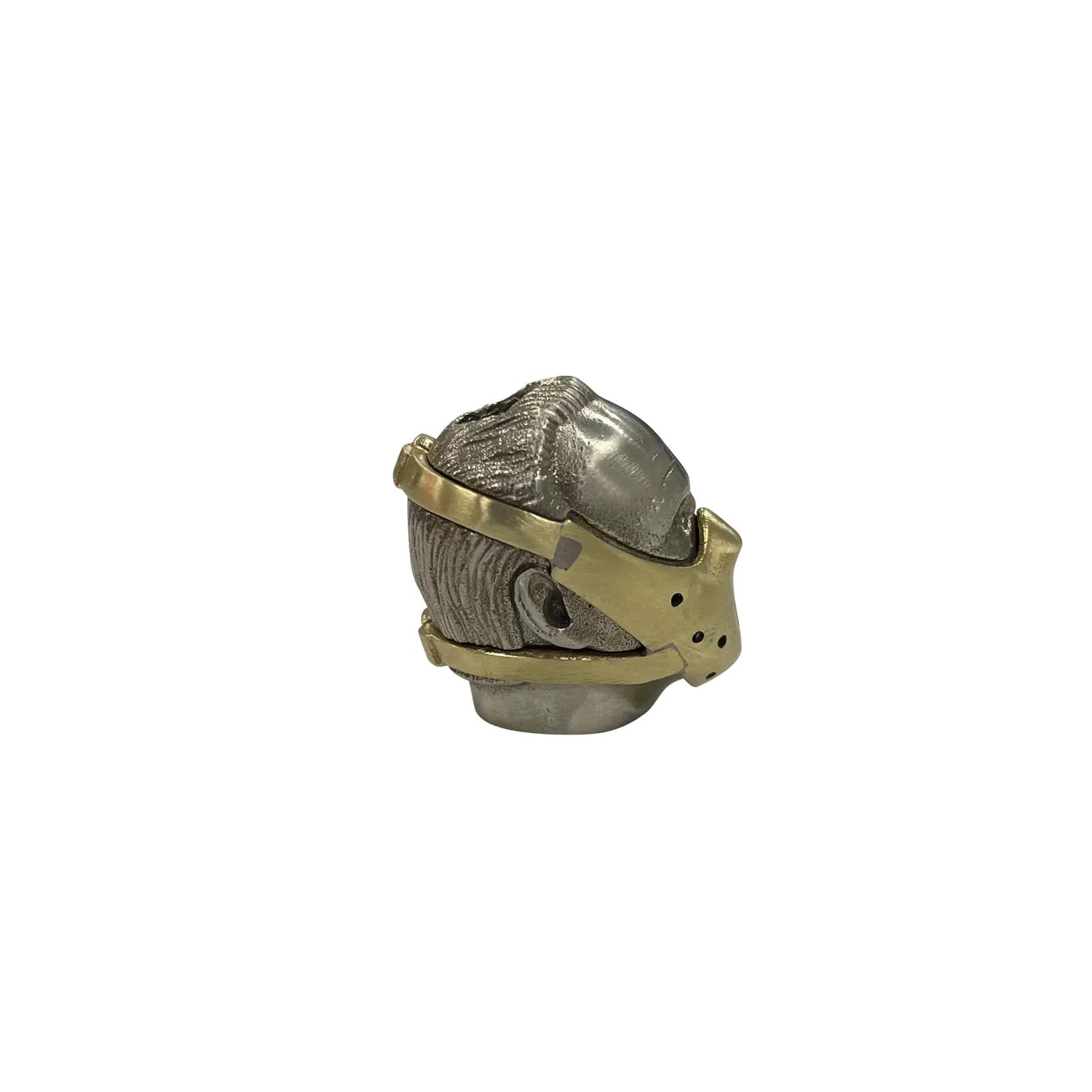 Lanière tissée de perles de couteau de figurines de Hannib en laiton, porte-clés de bricolage, pende