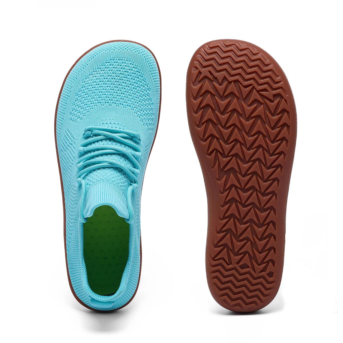Chaussures pieds nus minimalistes unisexes, légères et respirantes, semelles zéro, chaussures de cou