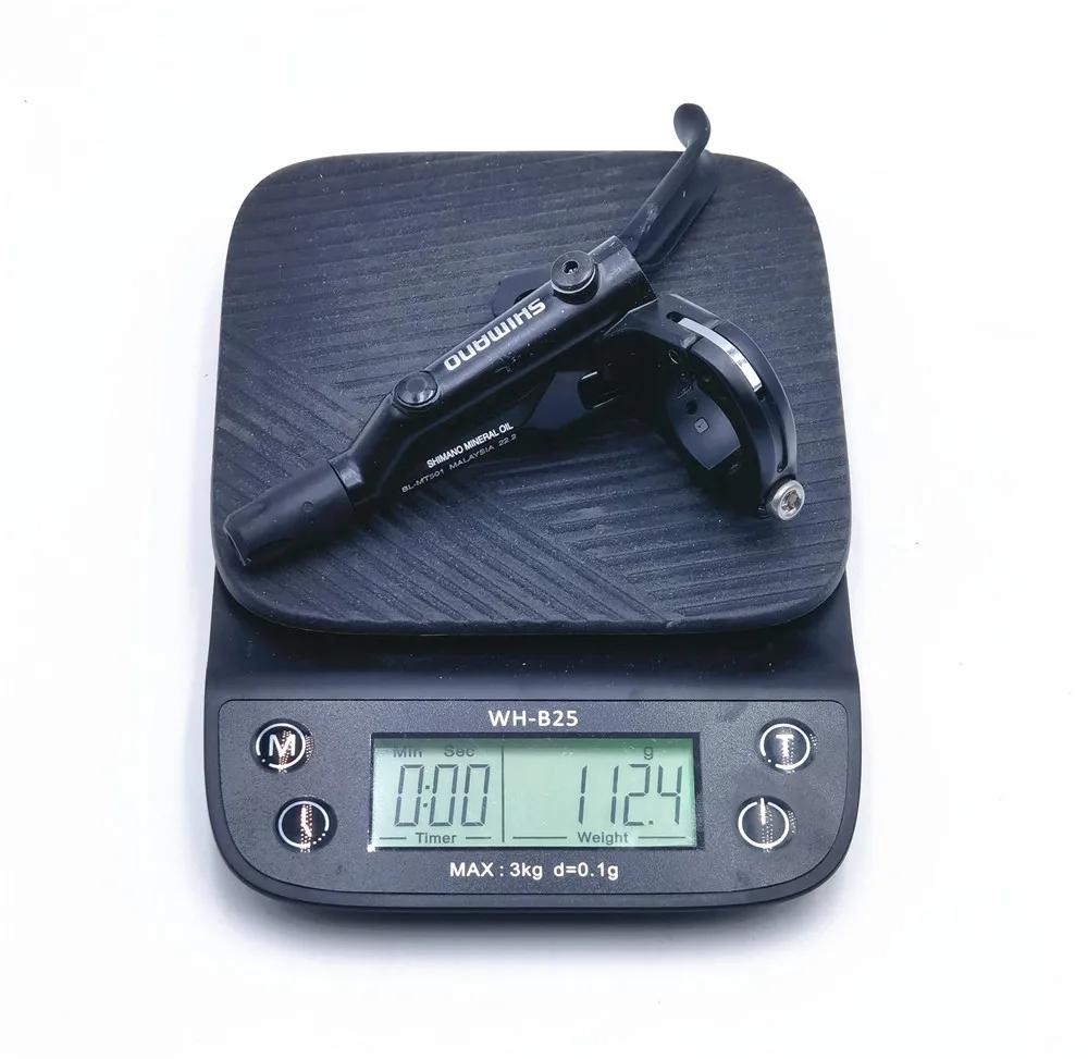 Levier frein disque hydraulique VTT Shimano BL-MT501 pour freinage précis et fiable