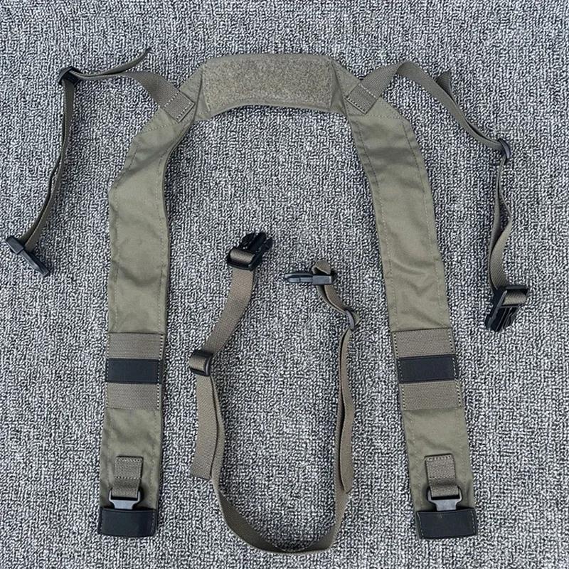 Plate-forme de poitrine tactique D3CRM, Kit de harnais en H MK3 MK4, sangle d'épaule, gilet Multicam