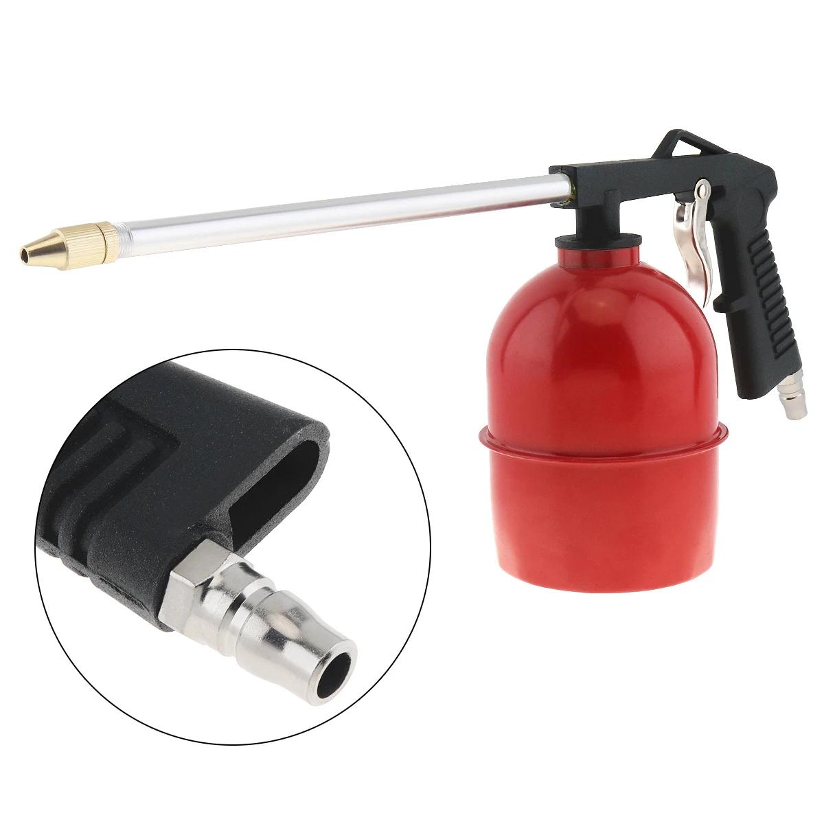 Pistolet de nettoyage en profondeur, pulvérisation pneumatique de Type Pot argenté avec buse de 6mm